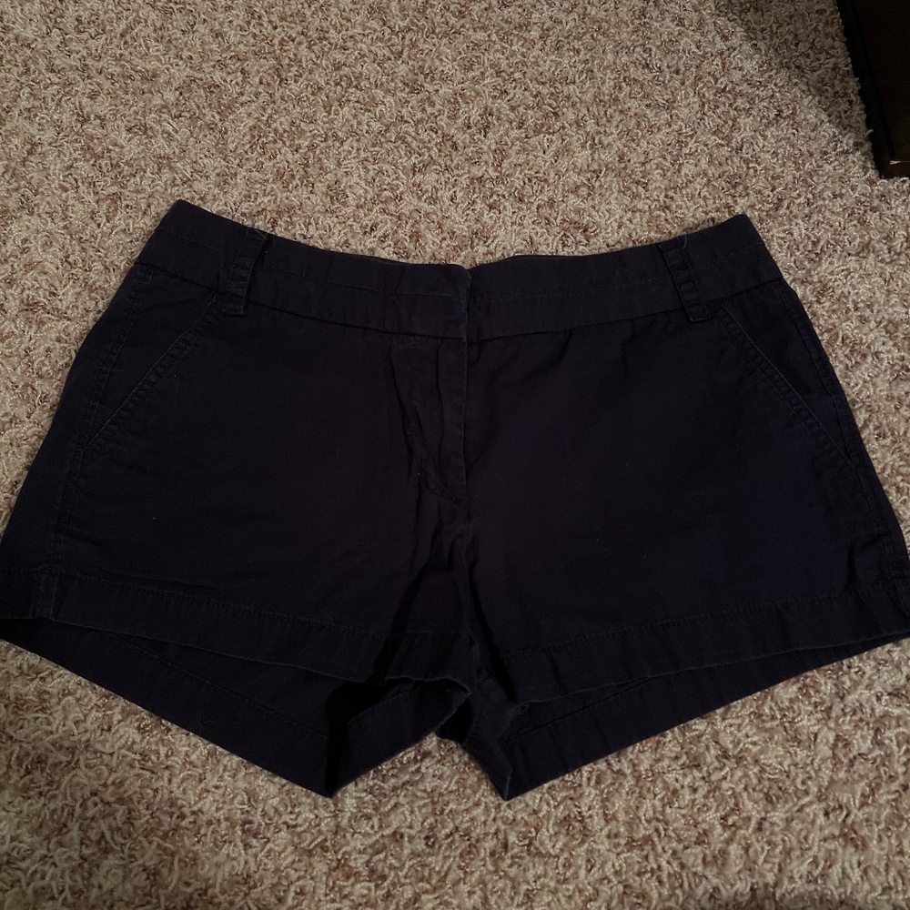 J. Crew Navy Chino Shorts